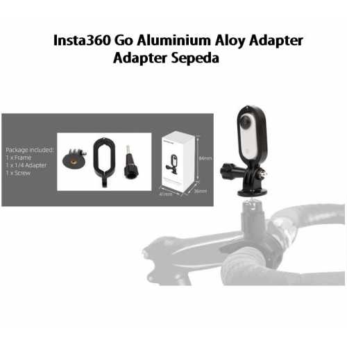 Insta360 Go Aluminium Aloy Adapter - Adapter Sepeda - Sunnylife